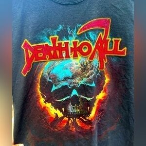 DEATH TO ALL Short Sleeve Heavy Metal 
T-Shirt Tour